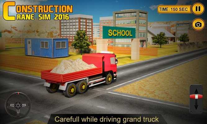 Emulate Android APK Construction Crane Sim 2016