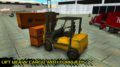 Emulate iPhone app Construction Forklift Crane Driver 3D Simulator using MyAndroid
