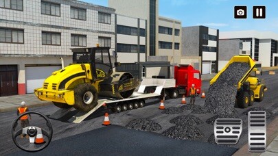 Emulate iPhone app Construction Games Excavator using MyAndroid