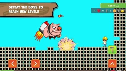 Emulate iPhone app Construction Johnny Run & Jump using MyAndroid
