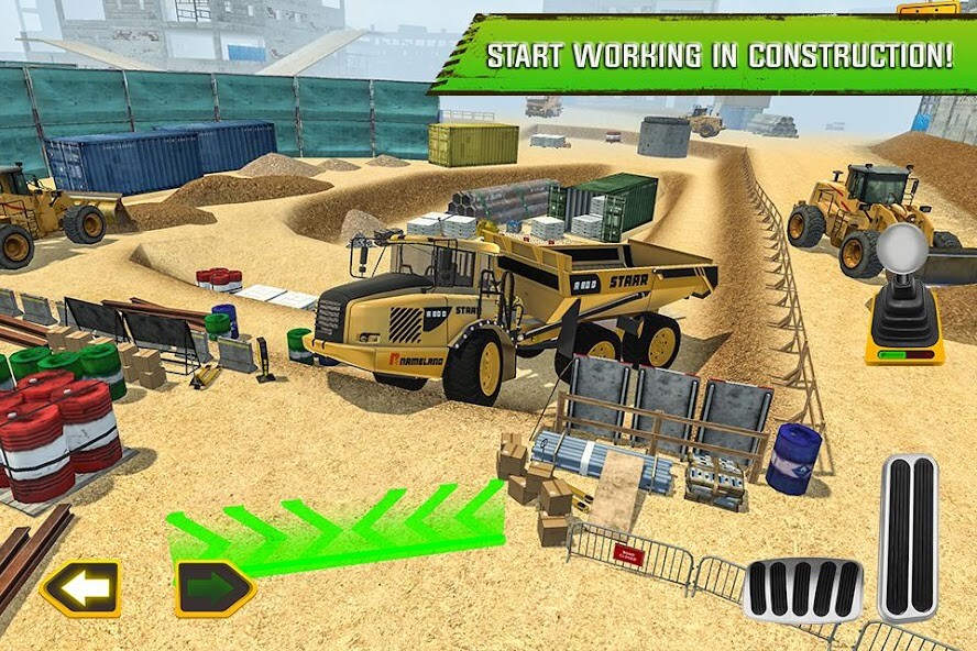 Emulate iPhone app Construction Site Truck Driver using MyAndroid Emulate iPhone app Construction Site Truck Driver using MyAndroid