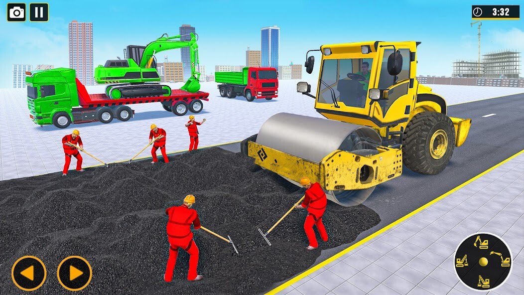 Emulate Android APK Construction Vehicle Transport