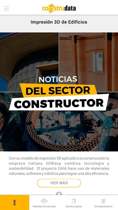 Emulate iPhone app Construdata Oficial using MyAndroid