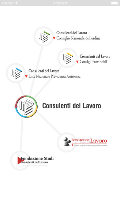 Emulate iPhone app Consulenti del Lavoro using MyAndroid Emulate iPhone app Consulenti del Lavoro using MyAndroid