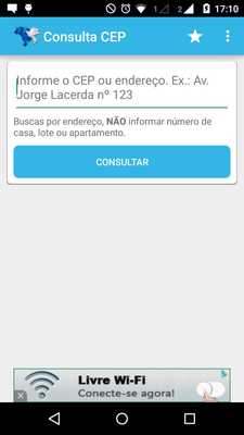 Emulate Android APK Consulta CEP Correios Emulate Android APK Consulta CEP Correios