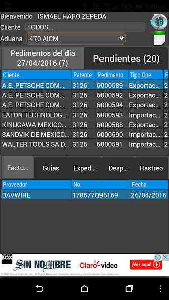 Run android online APK Consulta pedimentos SIPED from MyAndroid or emulate Consulta pedimentos SIPED using MyAndroid Run android online APK Consulta pedimentos SIPED from MyAndroid or emulate Consulta pedimentos SIPED using MyAndroid