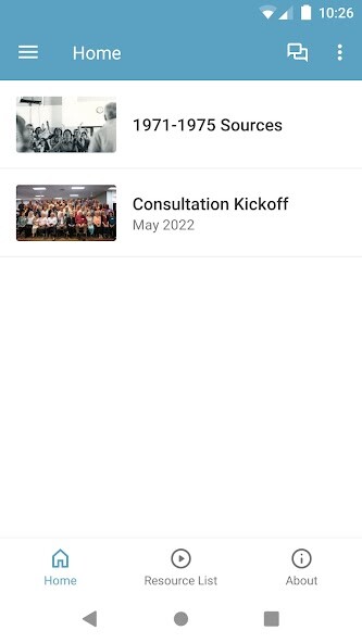Run android online APK Consultation Sources App from MyAndroid or emulate Consultation Sources App using MyAndroid