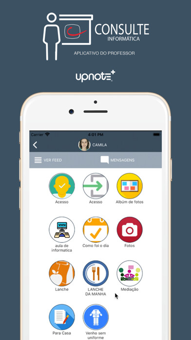 Emulate iPhone app Consulte Professor using MyAndroid Emulate iPhone app Consulte Professor using MyAndroid