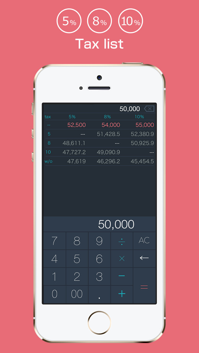 Emulate iPhone app Consumption tax ZETA-KUN - Easy tax calculator when you travel Japan. using MyAndroid Emulate iPhone app Consumption tax ZETA-KUN - Easy tax calculator when you travel Japan. using MyAndroid