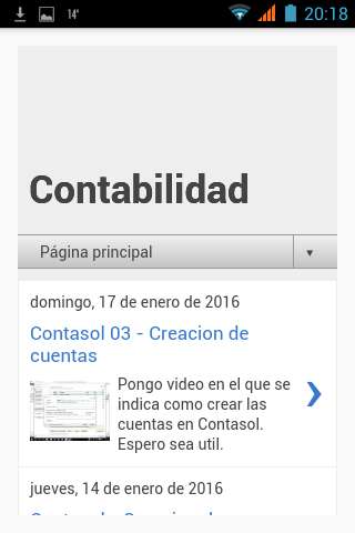 Run android online APK Contabilidad Blogger from MyAndroid or emulate Contabilidad Blogger using MyAndroid