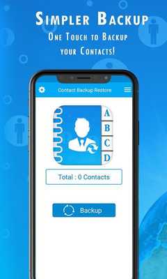 Emulate Android APK Contact Backup - Export and Restore