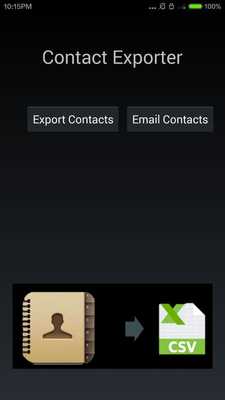 Emulate Android APK Contact Exporter Emulate Android APK Contact Exporter