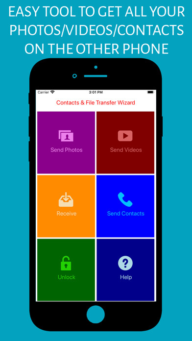 Emulate iPhone app Contact & File Transfer Wizard using MyAndroid Emulate iPhone app Contact & File Transfer Wizard using MyAndroid