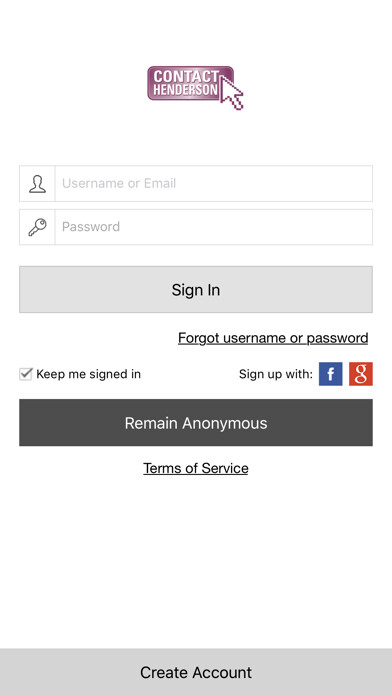 Emulate iPhone app Contact Henderson using MyAndroid Emulate iPhone app Contact Henderson using MyAndroid