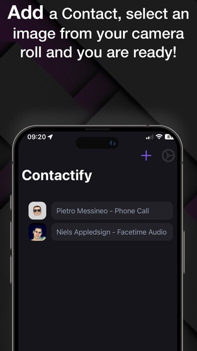 Emulate iPhone app Contactify: Lock Screen widget using MyAndroid Emulate iPhone app Contactify: Lock Screen widget using MyAndroid