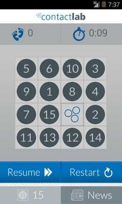 Emulate Android APK ContactLab Challenge 15