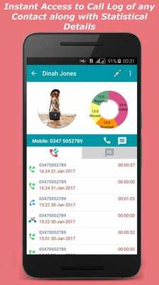 Emulate Android APK Contact Log