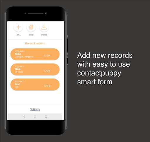 Run android online APK ContactPuppy - Contact Tracking App from MyAndroid or emulate ContactPuppy - Contact Tracking App using MyAndroid Run android online APK ContactPuppy - Contact Tracking App from MyAndroid or emulate ContactPuppy - Contact Tracking App using MyAndroid