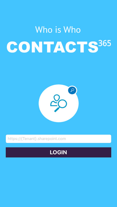 Emulate iPhone app Contacts365 using MyAndroid