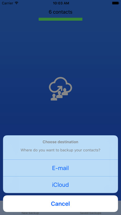 Emulate iPhone app Contacts backup - easily backup & restore contacts using MyAndroid Emulate iPhone app Contacts backup - easily backup & restore contacts using MyAndroid