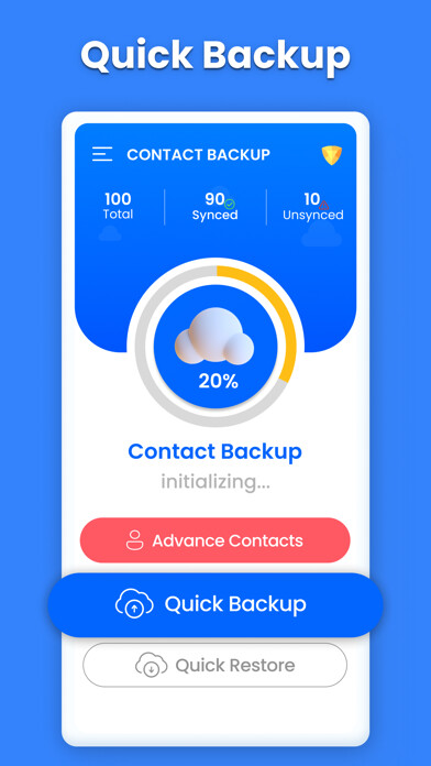 Emulate iPhone app Contacts Backup using MyAndroid Emulate iPhone app Contacts Backup using MyAndroid
