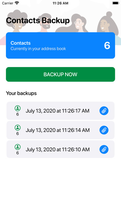 Emulate iPhone app Contacts Backup Smart using MyAndroid Emulate iPhone app Contacts Backup Smart using MyAndroid