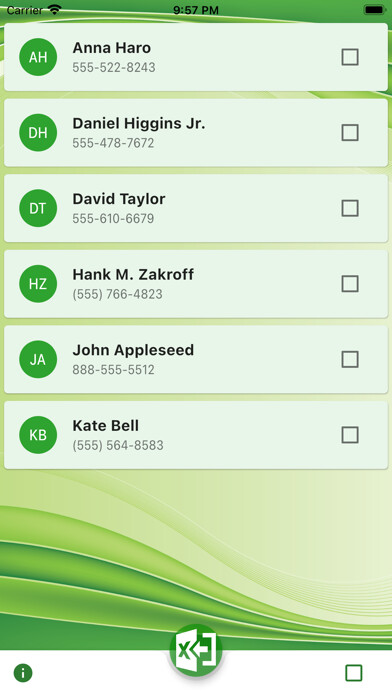 Emulate iPhone app Contacts Export to Sheet using MyAndroid Emulate iPhone app Contacts Export to Sheet using MyAndroid