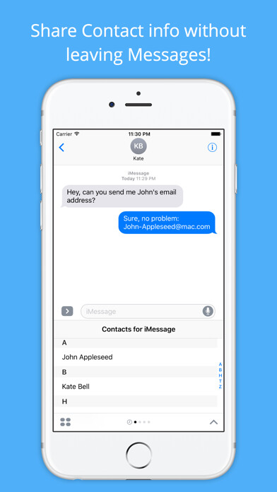 Emulate iPhone app Contacts for iMessage using MyAndroid Emulate iPhone app Contacts for iMessage using MyAndroid