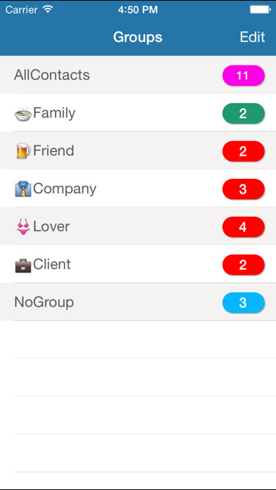 Emulate iPhone app Contacts Grouping using MyAndroid Emulate iPhone app Contacts Grouping using MyAndroid