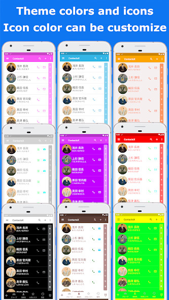 Run android online APK ContactsX - Dialer  Contact from MyAndroid or emulate ContactsX - Dialer  Contact using MyAndroid