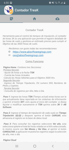 Run android online APK Contador de Horas de Vuelo 3K from MyAndroid or emulate Contador de Horas de Vuelo 3K using MyAndroid