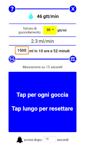 Run android online APK Contagocce per fleboclisi from MyAndroid or emulate Contagocce per fleboclisi using MyAndroid