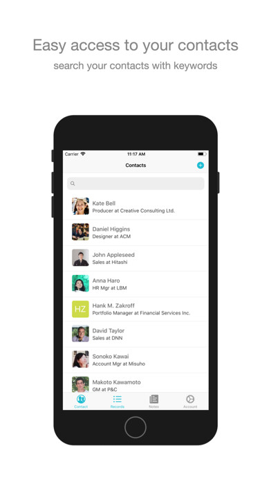 Emulate iPhone app Contalist using MyAndroid Emulate iPhone app Contalist using MyAndroid