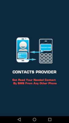 Emulate Android APK Contancts Provider Emulate Android APK Contancts Provider