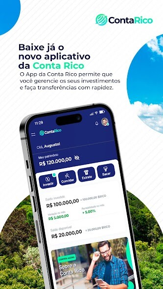 Run android online APK Conta Rico: O futuro é digital from MyAndroid or emulate Conta Rico: O futuro é digital using MyAndroid Run android online APK Conta Rico: O futuro é digital from MyAndroid or emulate Conta Rico: O futuro é digital using MyAndroid