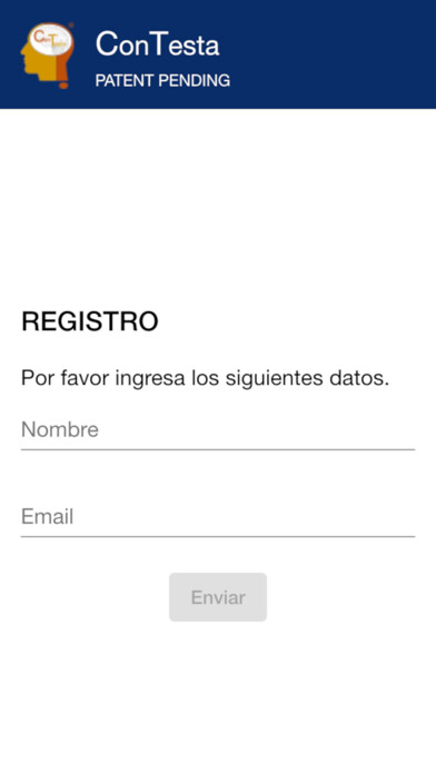 Emulate iPhone app ConTesta using MyAndroid