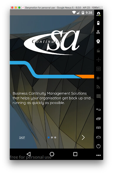 Run android online APK Continuity South Africa from MyAndroid or emulate Continuity South Africa using MyAndroid Run android online APK Continuity South Africa from MyAndroid or emulate Continuity South Africa using MyAndroid