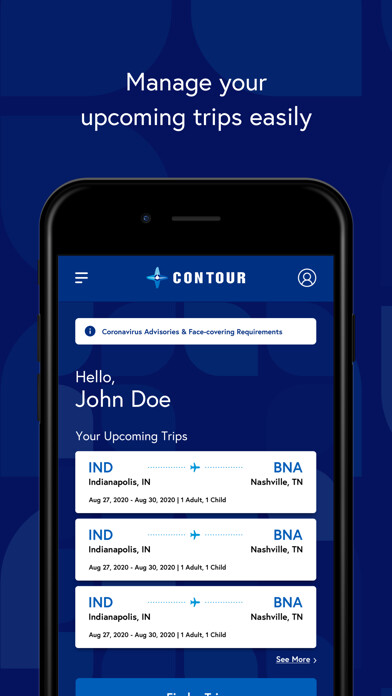 Emulate iPhone app Contour Airlines using MyAndroid Emulate iPhone app Contour Airlines using MyAndroid