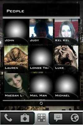 Emulate Android APK Contrast Theme LauncherPro