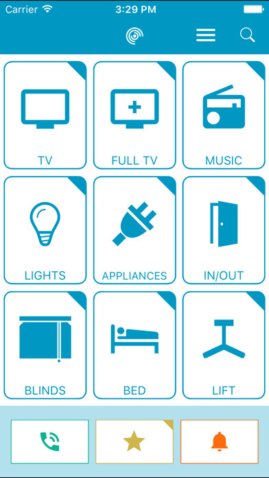 Emulate iPhone app Control by Qinera / BJLive! using MyAndroid