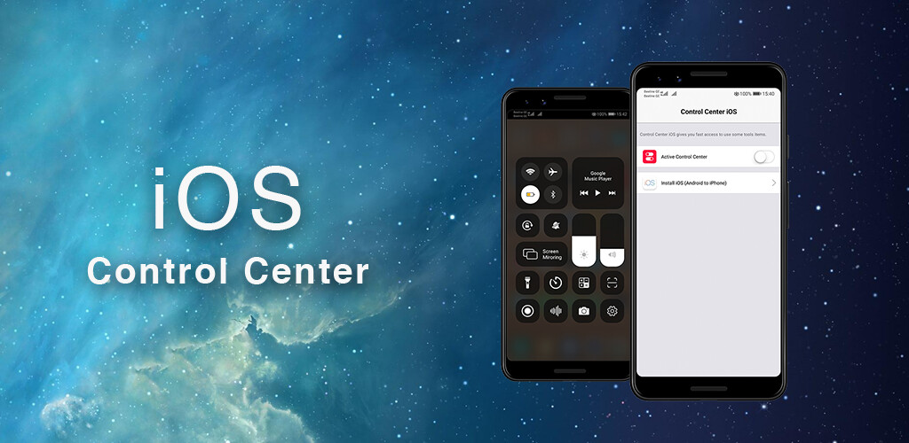 Run android online APK Control Center iOS from MyAndroid or emulate Control Center iOS using MyAndroid