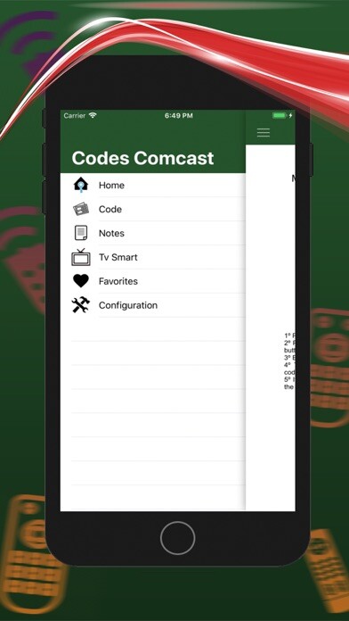 Emulate iPhone app Control Code For Comcast using MyAndroid