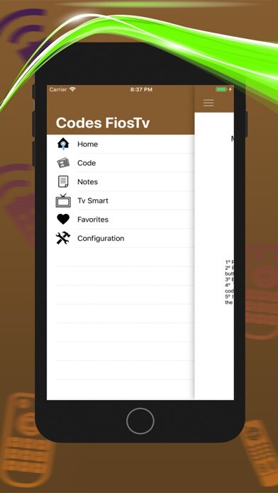 Emulate iPhone app Control Code For Fios TV using MyAndroid