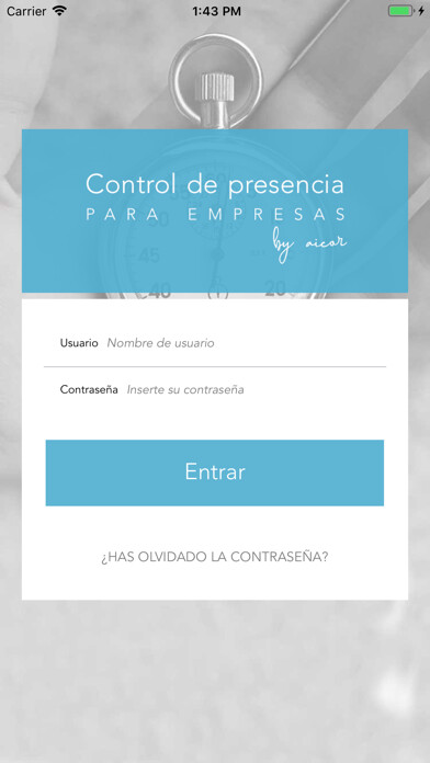 Emulate iPhone app Control de Presencia Empresas using MyAndroid Emulate iPhone app Control de Presencia Empresas using MyAndroid