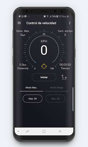 Emulate Android APK Control de velocidad Emulate Android APK Control de velocidad
