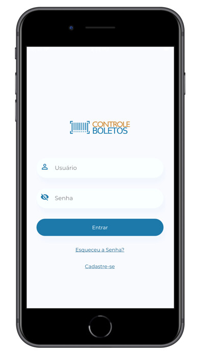 Emulate iPhone app ControleBOLETOS using MyAndroid
