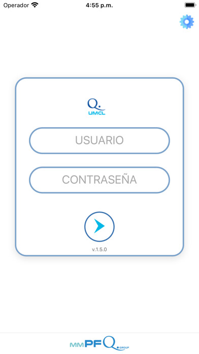 Emulate iPhone app Control Entregas - UMCL using MyAndroid