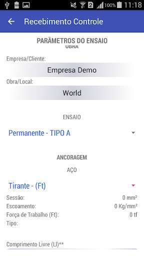 Emulate Android APK Controle Tirantes Emulate Android APK Controle Tirantes