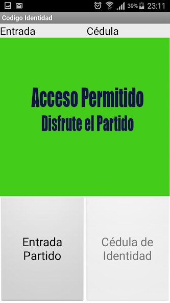 Run android online APK Control Identidad Estadio from MyAndroid or emulate Control Identidad Estadio using MyAndroid Run android online APK Control Identidad Estadio from MyAndroid or emulate Control Identidad Estadio using MyAndroid