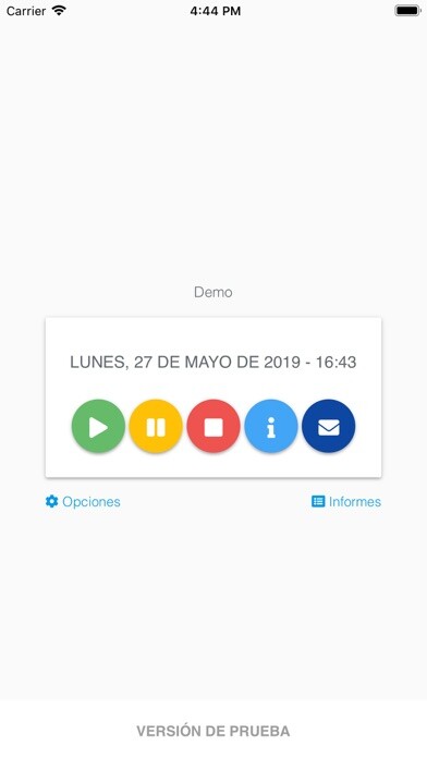 Emulate iPhone app Control Laboral TE 2.0 using MyAndroid Emulate iPhone app Control Laboral TE 2.0 using MyAndroid